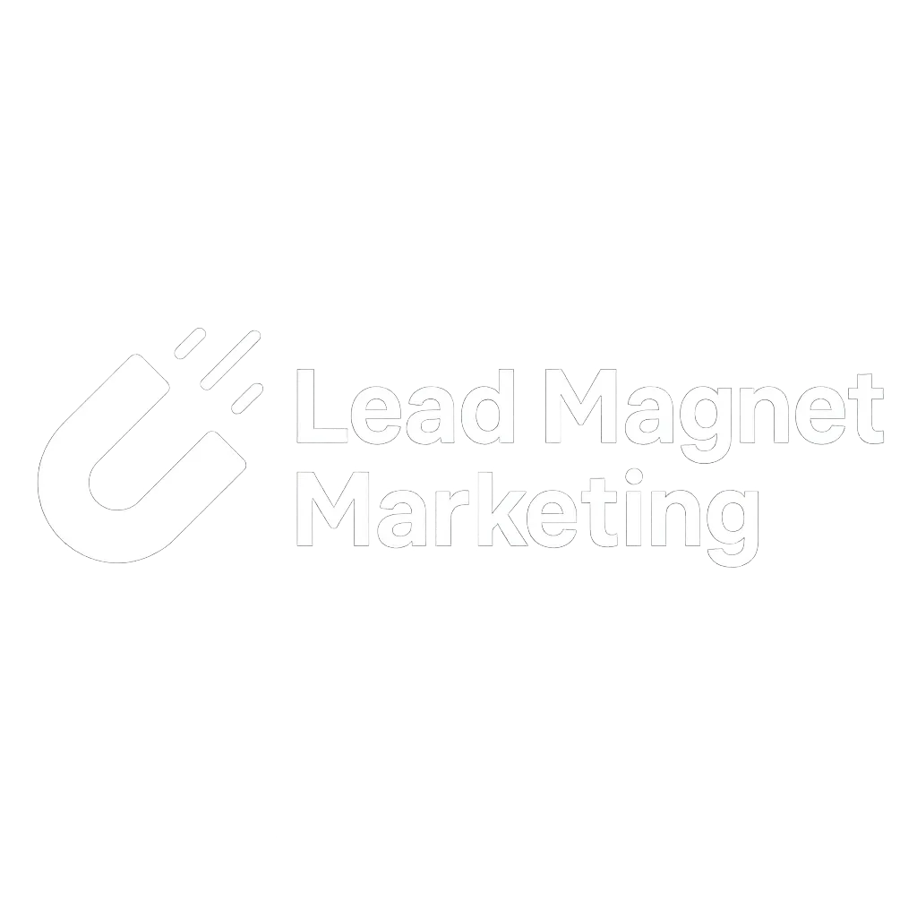 Lead Magnet Marketing logo white